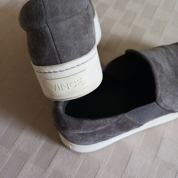 Vince Gray Slip-On Sneakers - Picture 6 of 12